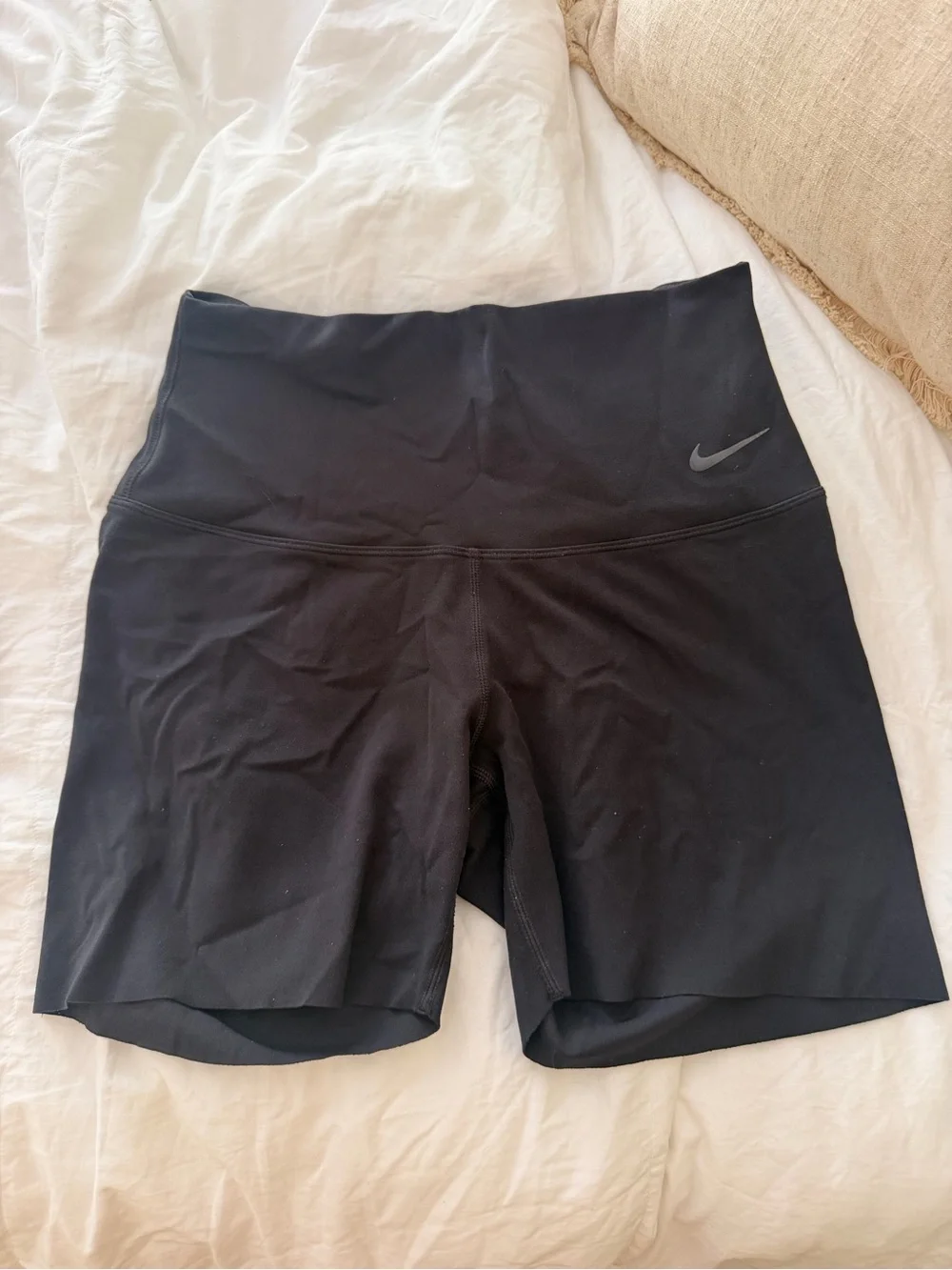 Nike Women's Zenvy Black High-Waist Training Shorts